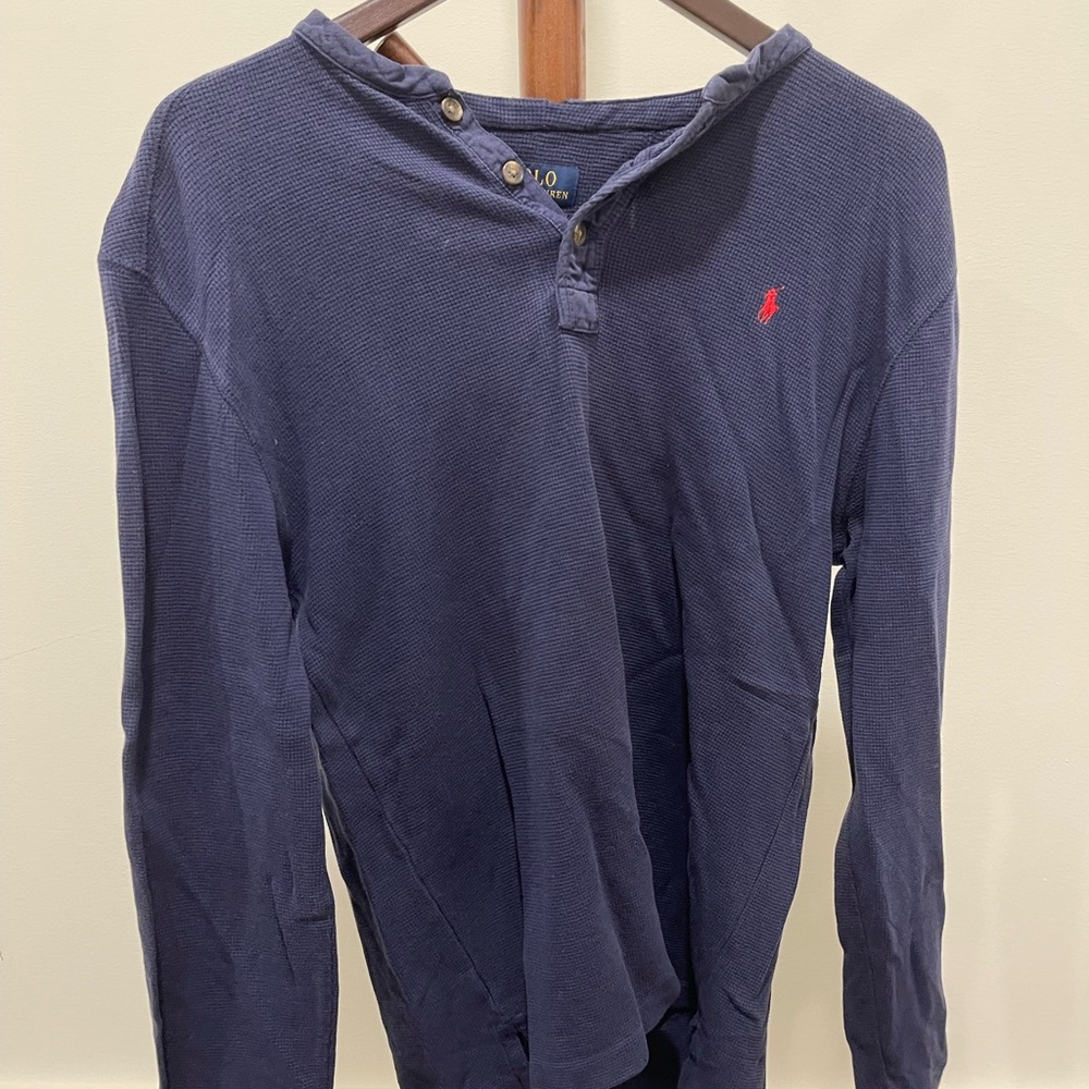 Kids XL (18-20) Ralph Lauren Polo Navy Blue Top